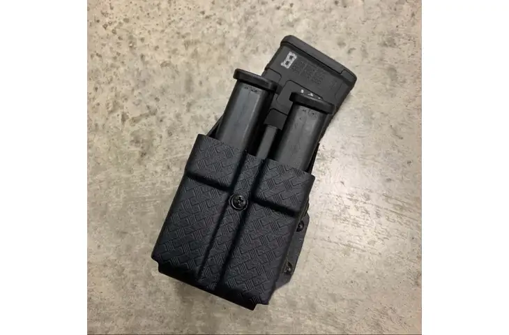 Zero9 Holsters Zero9 Rifle/pistol Combo / Glock 45 Cal / Basketweave / Molle Loks Z9-4021-BW-MLK w/  - view 3